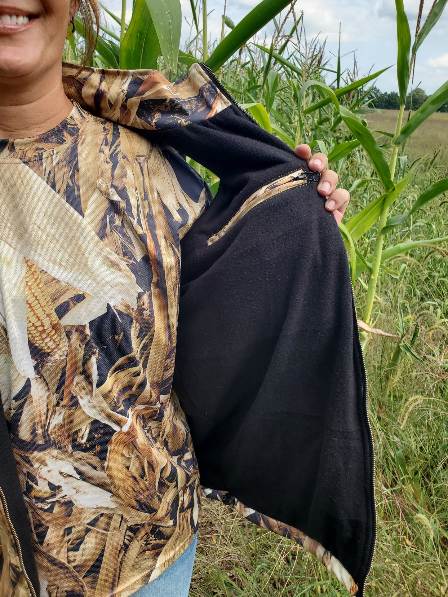 FALL CORN STALK - "HELL YES!" Series - Water Resistant, Vest