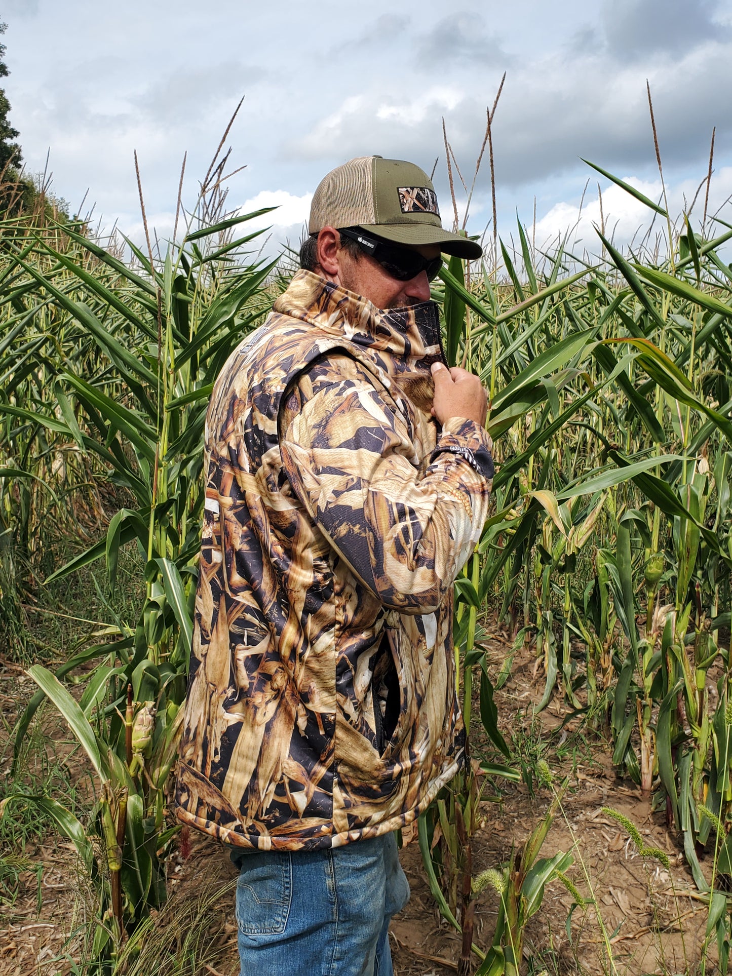FALL CORN STALK - "HELL YES!" Series - Water Resistant, Vest