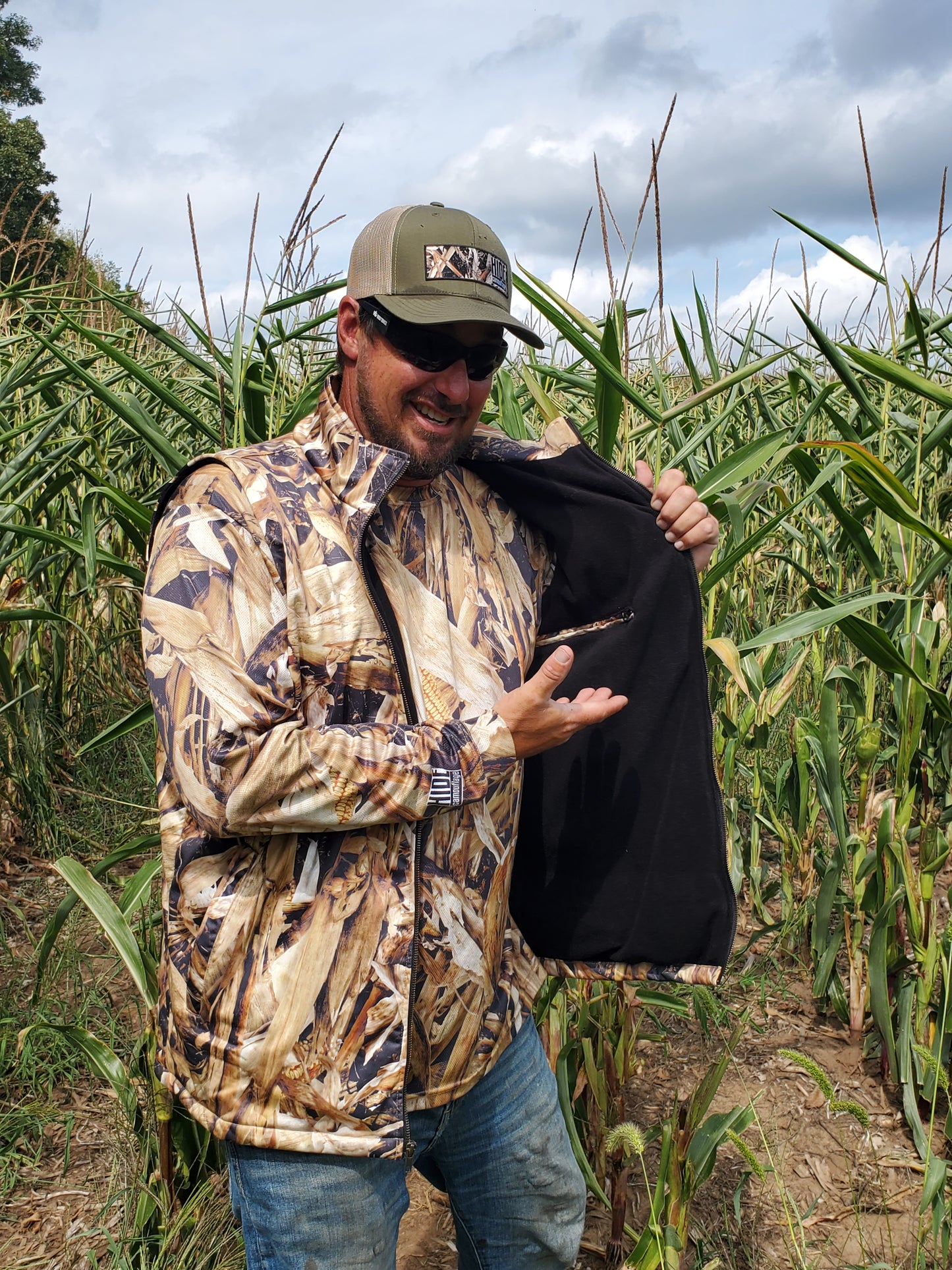FALL CORN STALK - "HELL YES!" Series - Water Resistant, Vest